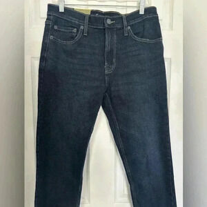 Goodfellow & Co Men’s Mid-Rise Slim Leg Slim Jeans stretch, Blue Denim 32x34